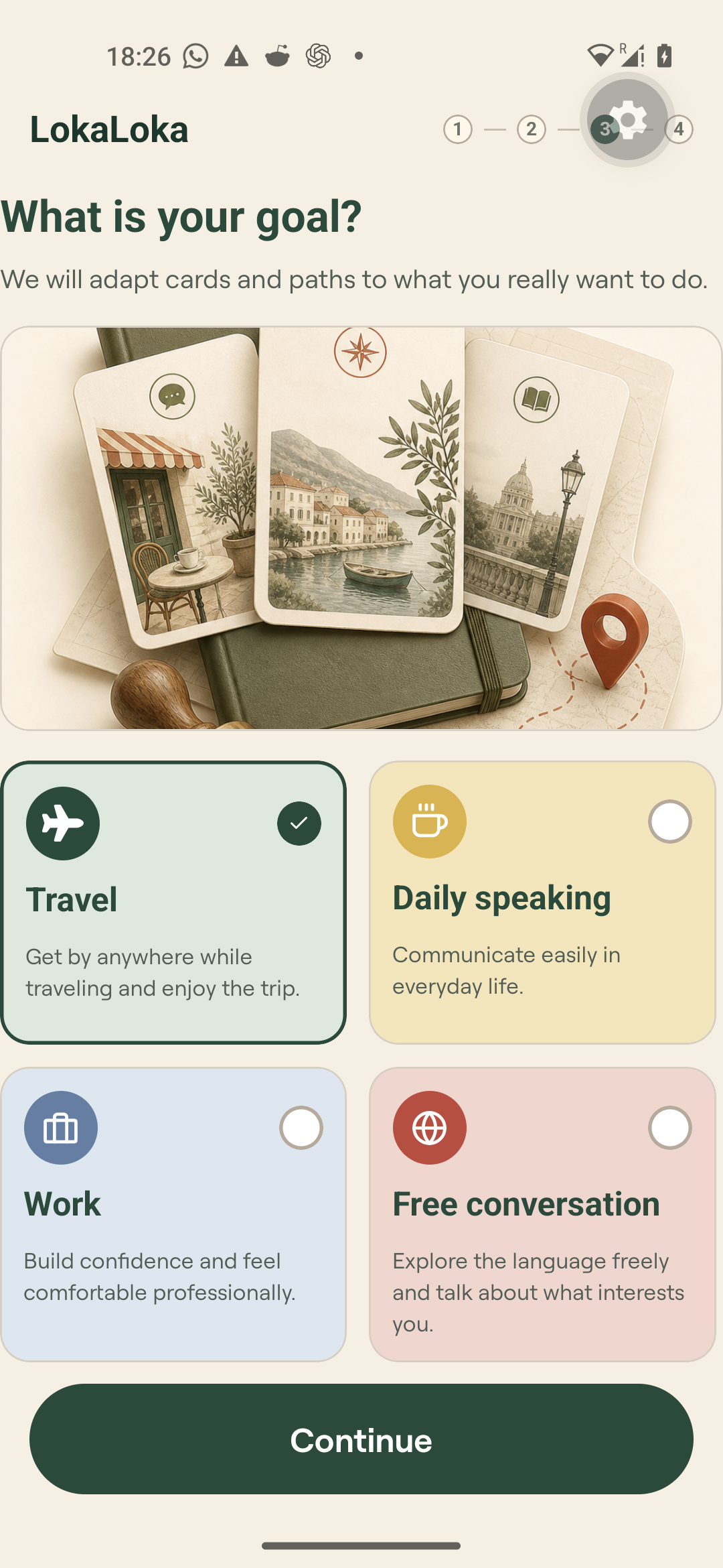 lokaloka onboarding goals audit