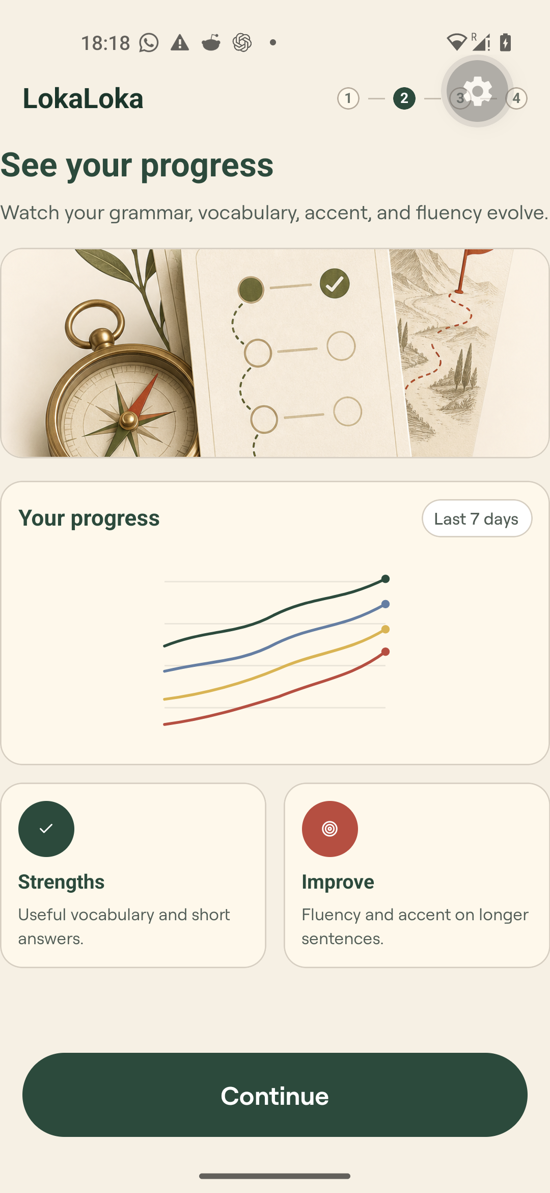 lokaloka onboarding progress audit