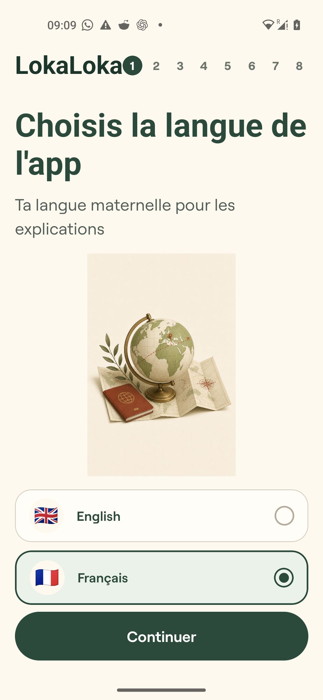 lokaloka onboarding step1