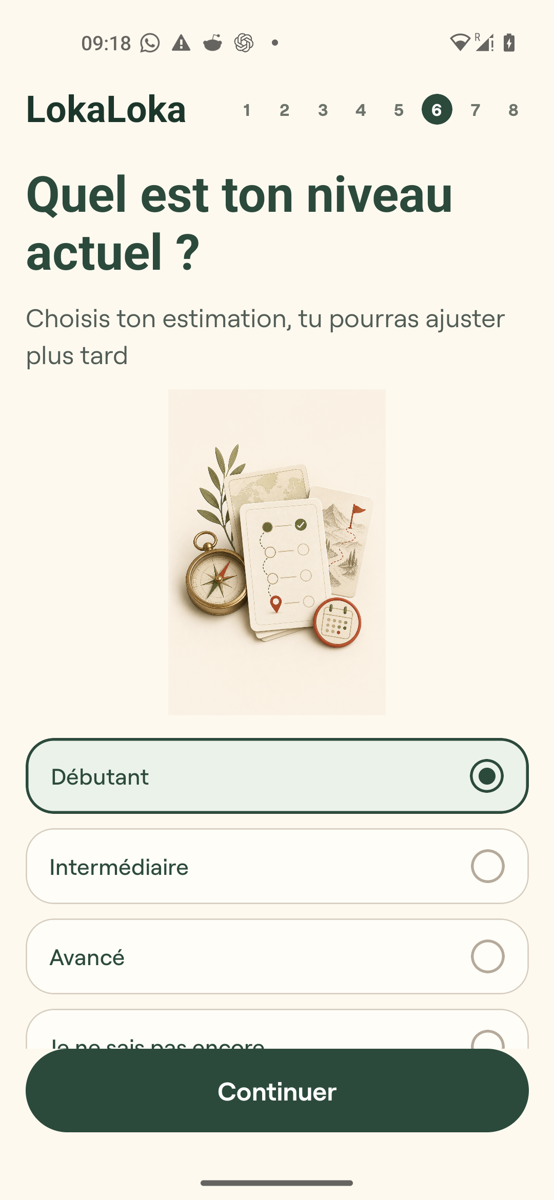 lokaloka onboarding step6