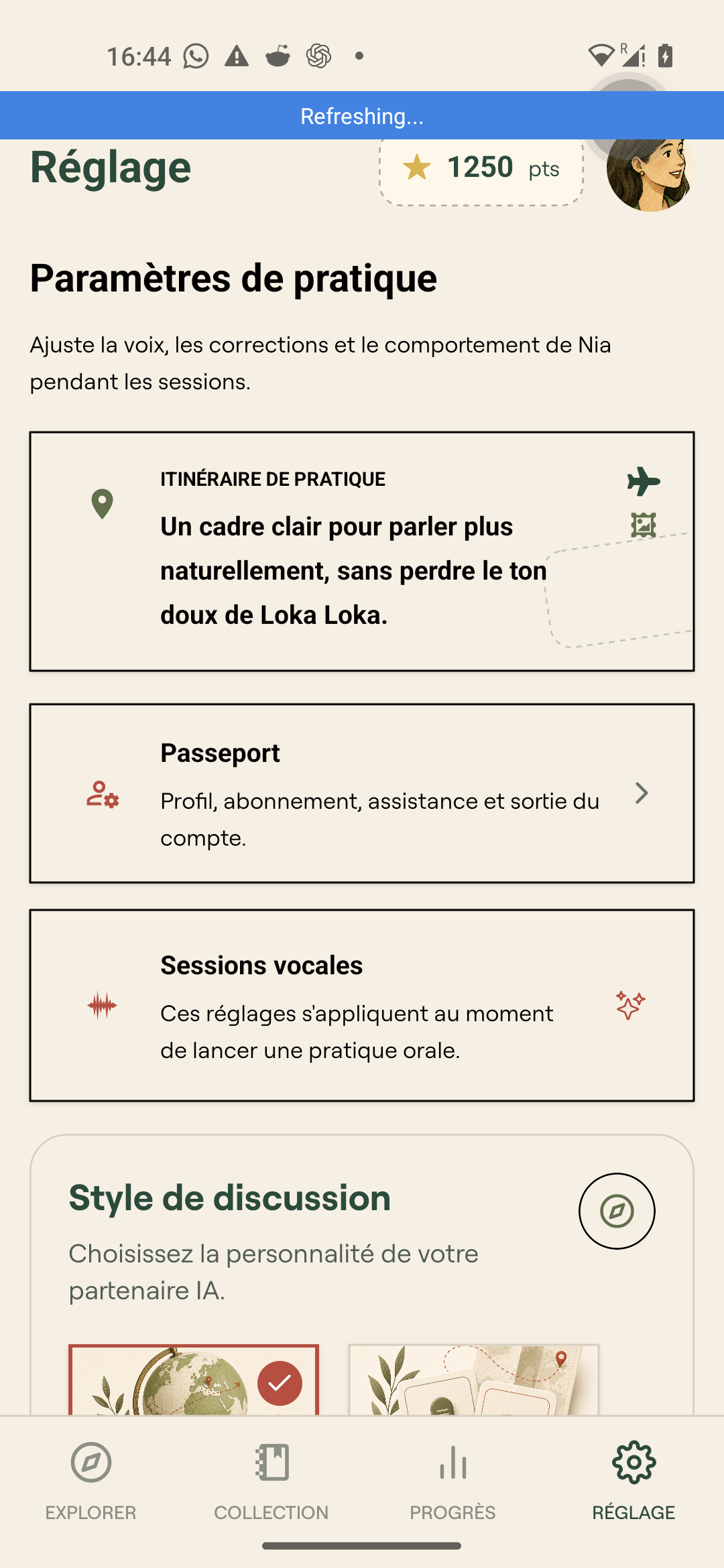 lokaloka settings header unified